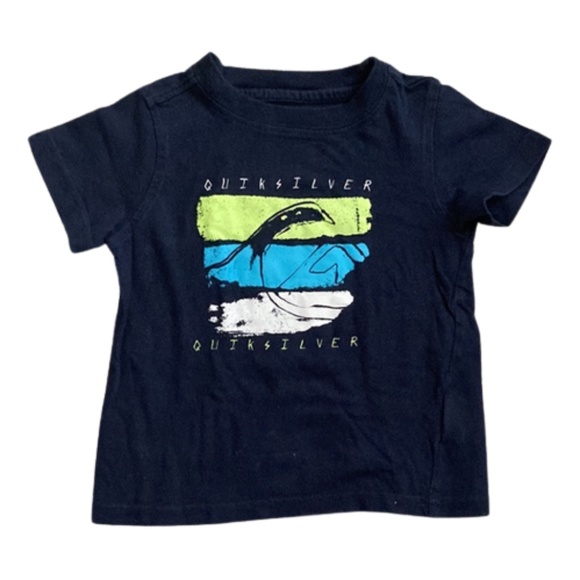 Quiksilver 18m t shirt short sleeved crewneck - Picture 1 of 2